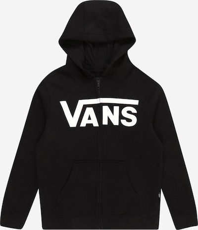 VANS Sweat jacket in Black / White, Item view