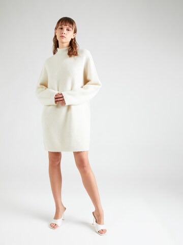 DRYKORN Knitted dress 'ELSTERI' in White: front