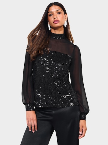 Friends Like These Shirt in Black: front