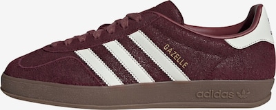 ADIDAS ORIGINALS Sneaker 'Gazelle' in 36 in gold / bordeaux / weiß, Produktansicht