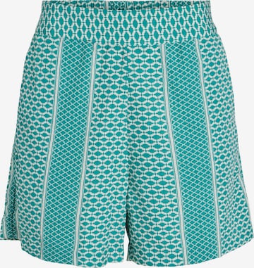 VILA Loose fit Trousers 'AIMI' in Green: front