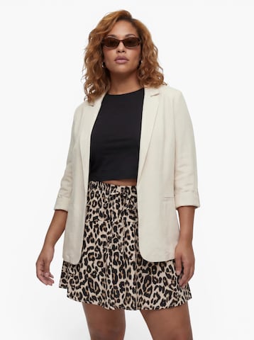 ONLY Carmakoma - Blazer 'Carsiesta' en beige: frente