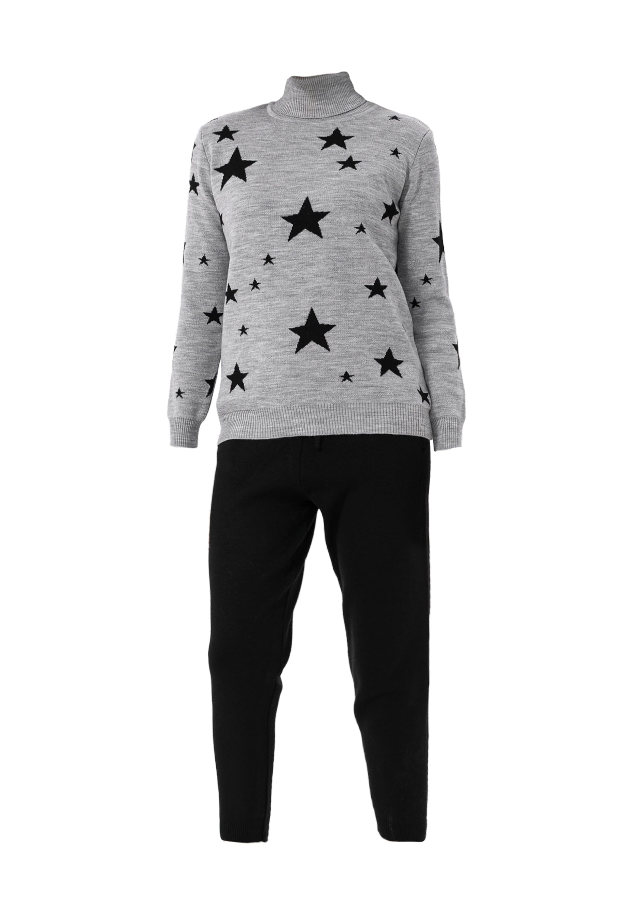 Jimmy Sanders Joggingová souprava – černá: přední strana