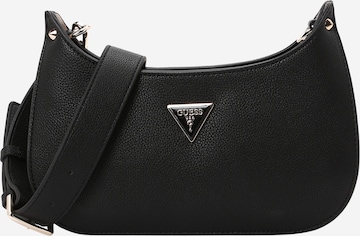 GUESS Shoulder bag 'Meridian' in Black: front