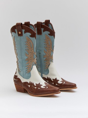 BUONAROTTI Cowboylaarzen in Wit