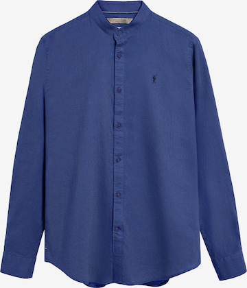 Polo Club Businesshemd in Blau: Vorderseite