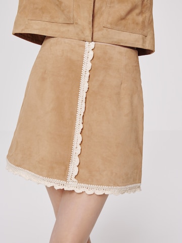 Daahls by Emma Roberts exclusively for ABOUT YOU Skirt 'Nina' in Brown