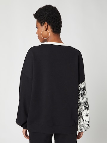 florence by mills exclusive for ABOUT YOU Sweatshirt 'June' i svart