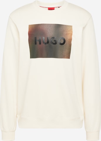 HUGO Red Sweatshirt in Weiß: predná strana