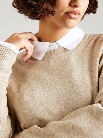 Pull-over 'VIRIL' EVOKED en beige