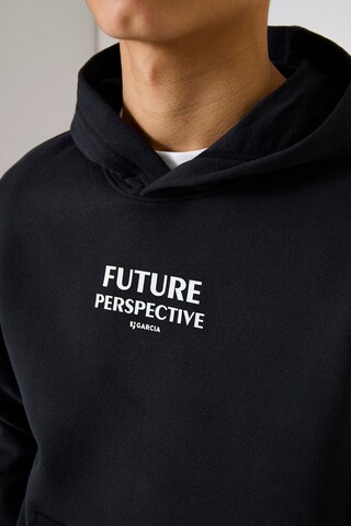 GARCIA Sweatshirt in Schwarz