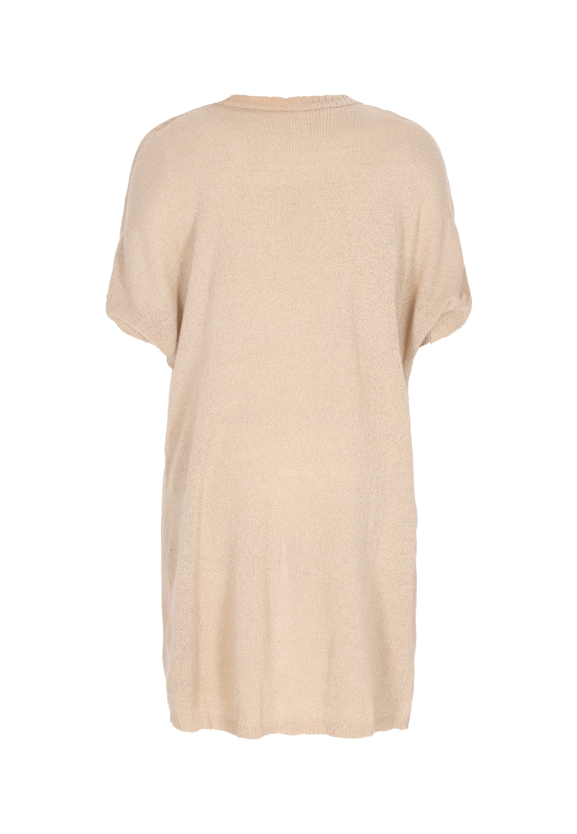 IDONY - Casaco de malha 'Fashion Look' em bege