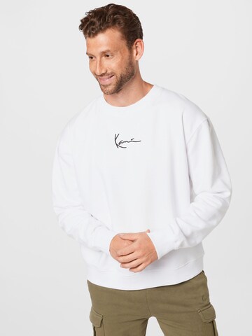 Karl Kani Regular Sweatshirt in Weiß: predná strana