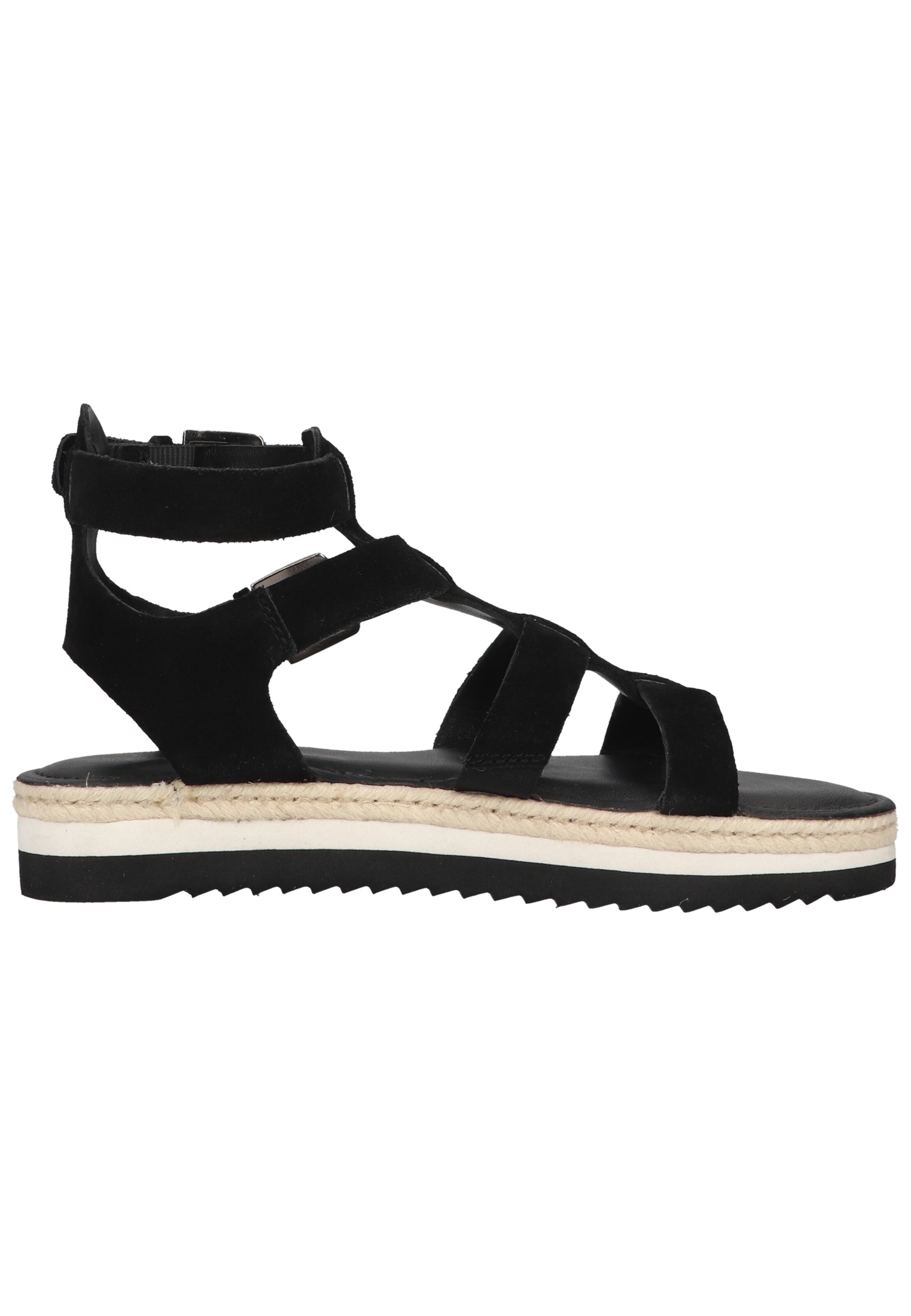 Frauen Sandalen SANSIBAR Sandalen in Schwarz - EM45990 Frauen Sandalen SANSIBAR Sandalen in Schwarz - EM45990