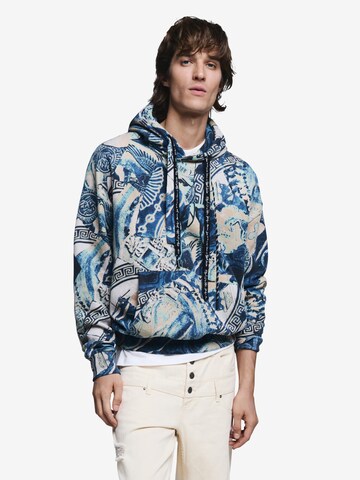 Desigual - Sweatshirt em azul: frente
