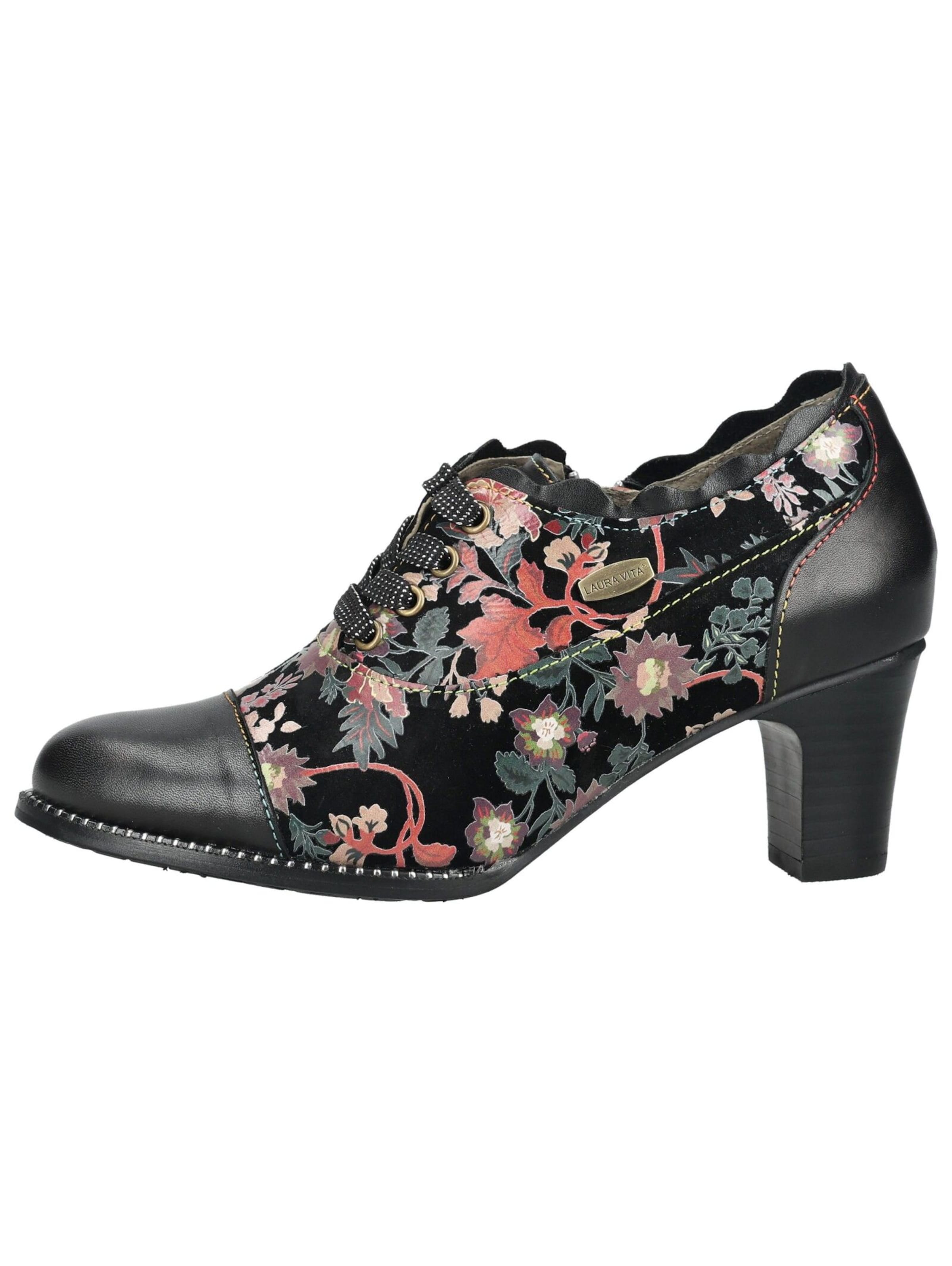 Laura Vita Pumps met hoge voorkant in Zwart