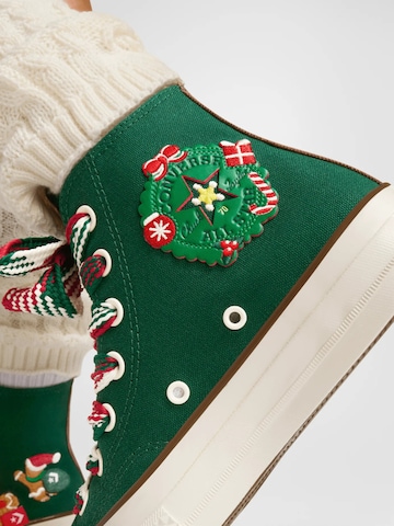 Sneaker alta 'Converse' di CONVERSE in verde