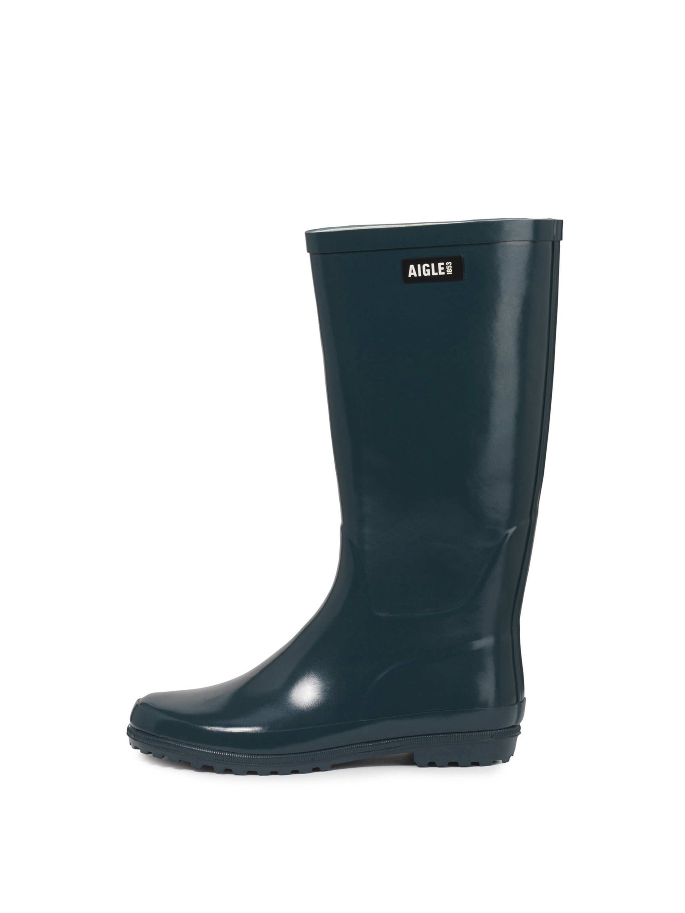 AIGLE Rubber boot 'ELIOSA' in Blue: front