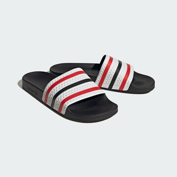 ADIDAS ORIGINALS Plážová/koupací obuv 'Adilette' – bílá