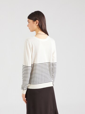 VILA Sweater 'ABELLA' in White