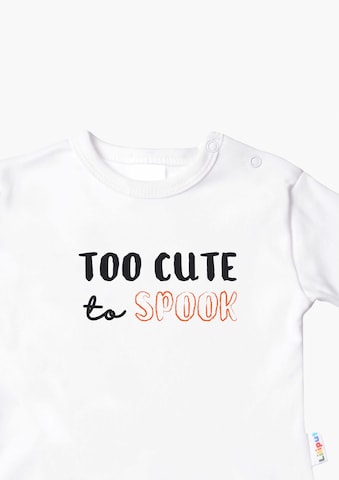 LILIPUT Shirt 'Too Cute to Spook' in White