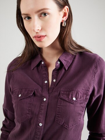 VILA - Blusa 'VIBISTA' em roxo