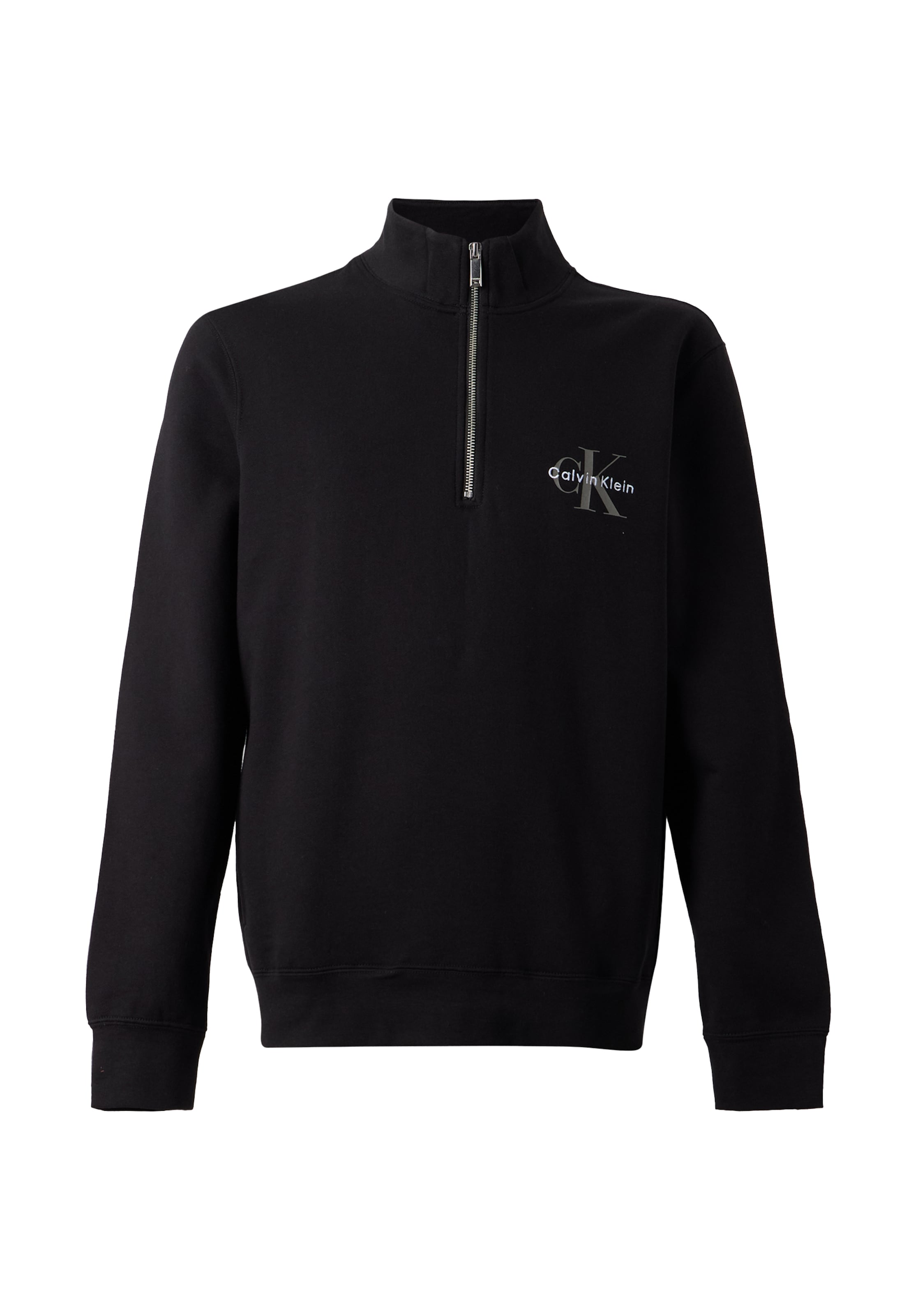 Calvin Klein Jeans - Sudadera en negro: frente