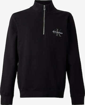 Calvin Klein Jeans - Sudadera en negro: frente