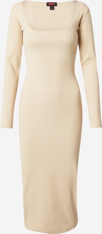 Misspap Dress in Beige: front