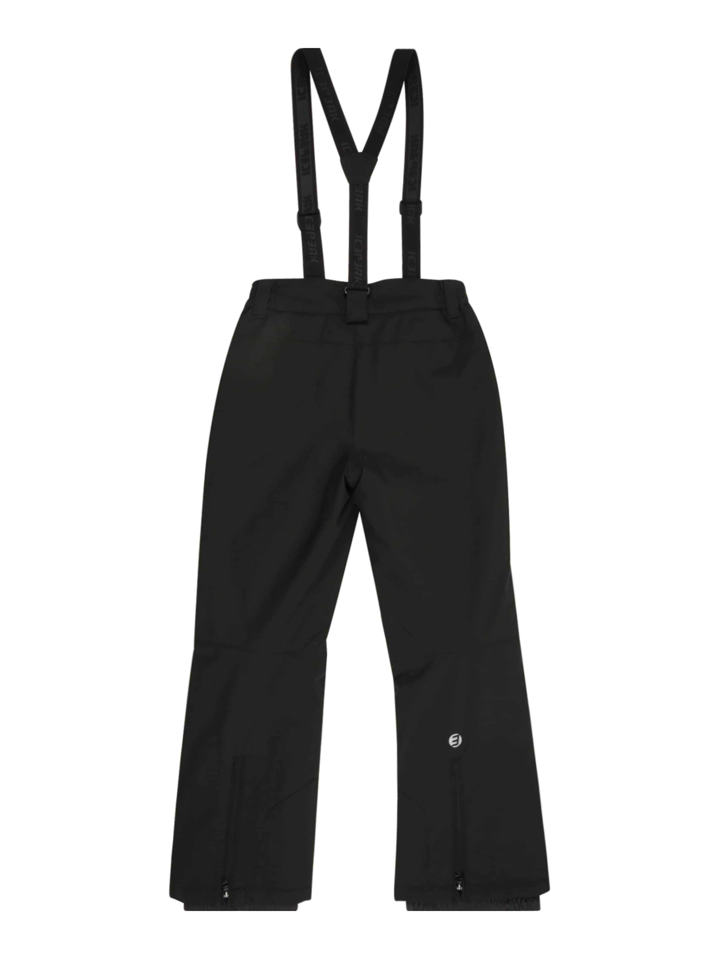 ICEPEAK Szabványos Sportnadrágok - fekete