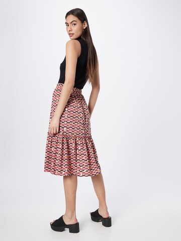 VILA Skirt 'ZINO' in Red