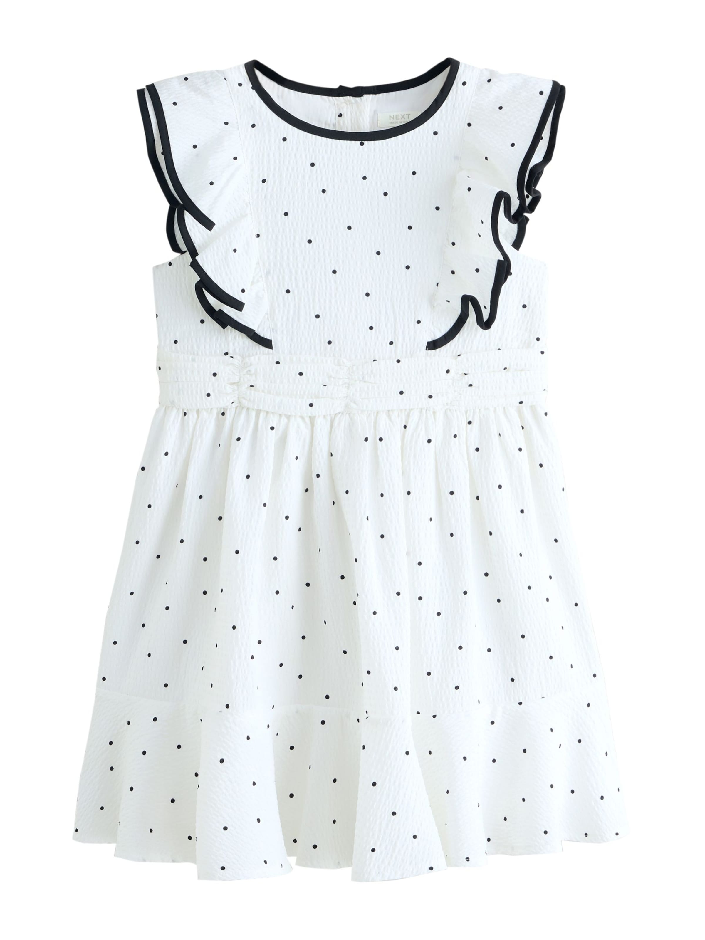 Next - Vestido en blanco: frente