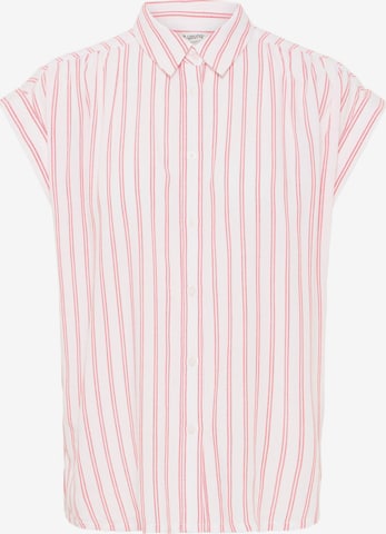 Camicia da donna 'FRIGG' di b.young in bianco: frontale