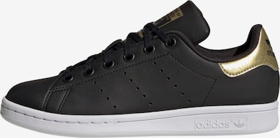 ADIDAS ORIGINALS Sneakers 'Stan Smith' i gull / svart, Produktvisning