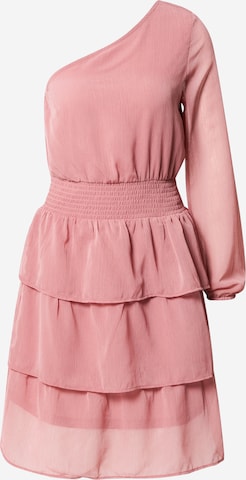 Robe 'EMMA' ONLY en rose : devant