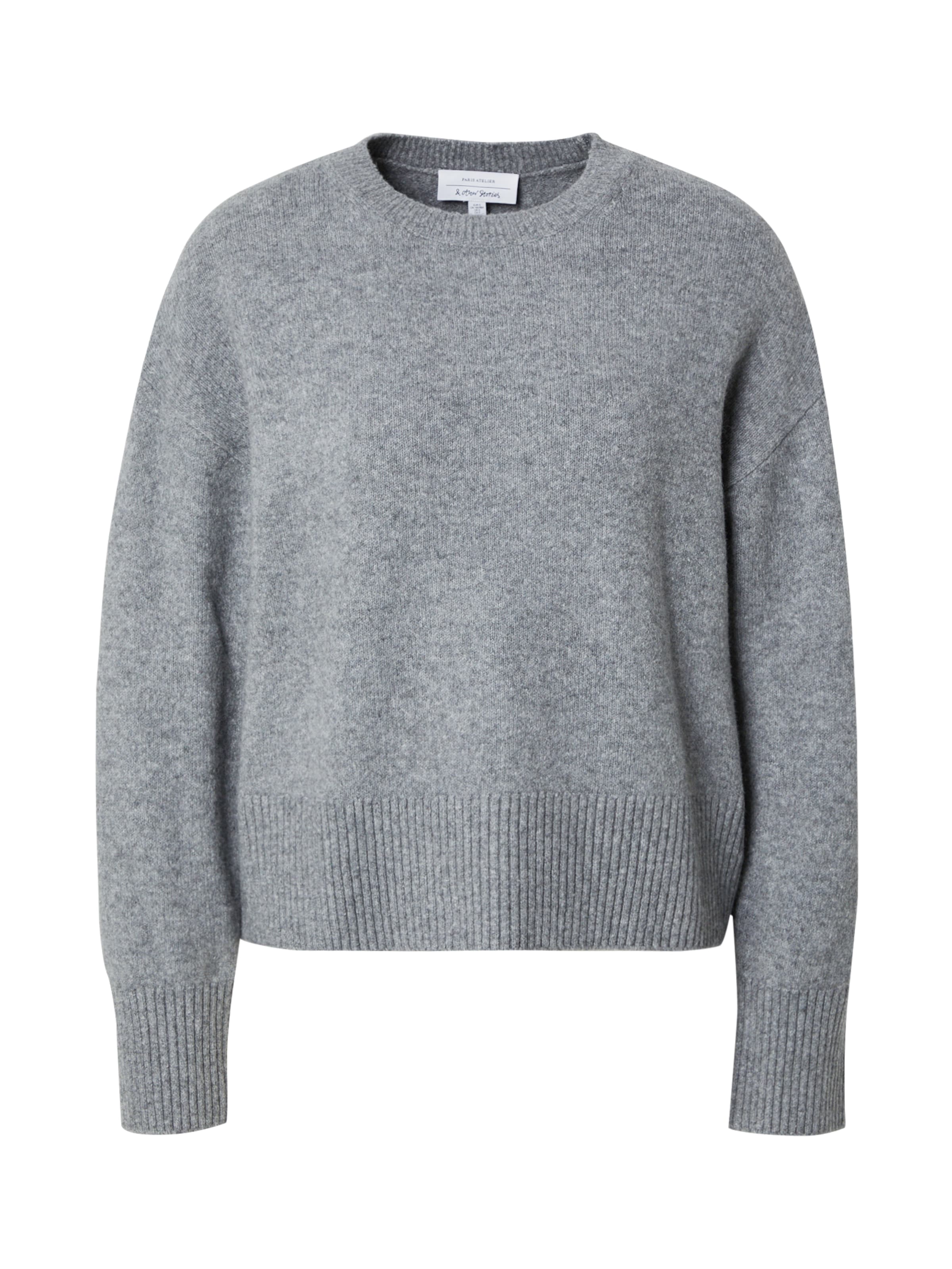 & Other Stories Πουλόβερ σε γκρι: μπροστά