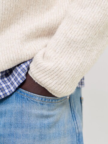 Pull-over 'JORFREDERIKSBERG OLLIE' JACK & JONES en blanc