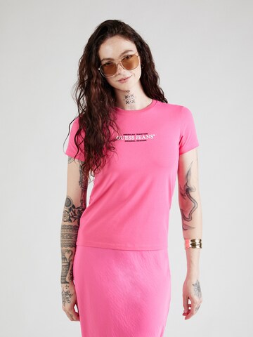 GUESS JEANS Paita värissä vaaleanpunainen: etupuoli