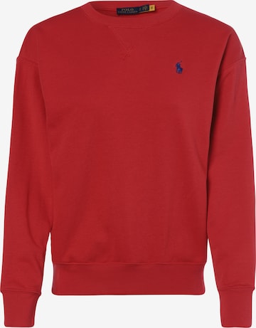 Polo Ralph Lauren Sweatshirt in Red: front