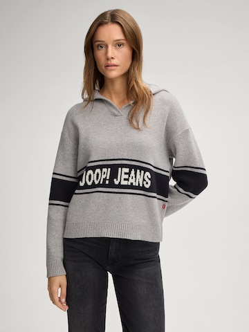 JOOP! Jeans Trui 'Kilo' in Grijs: voorkant