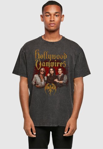 Maglietta 'Hollywood Vampires - Group Photo' di Merchcode in grigio: frontale