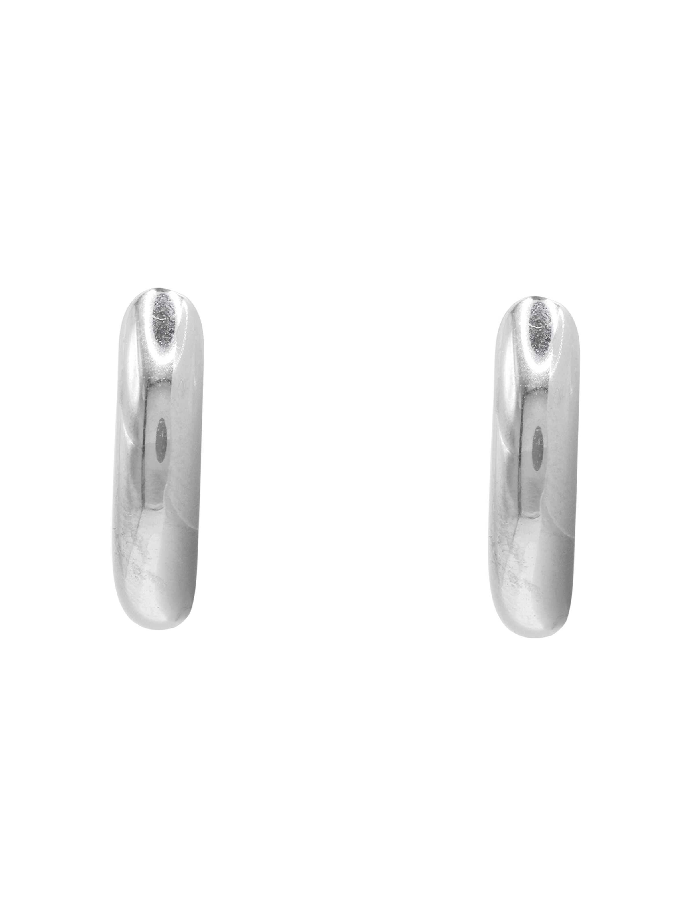 Boucles d'oreilles 'Aasele' Heideman en argent : devant