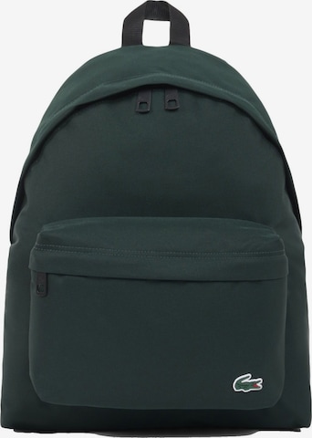 Sac à dos LACOSTE en vert : devant