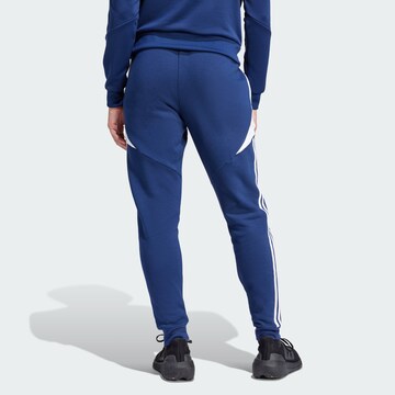 ADIDAS PERFORMANCE Tapered Workout Pants 'Tiro 24' in Blue