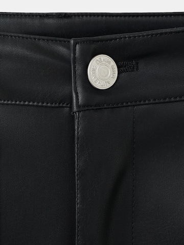 MANGO TEEN Wide leg Trousers 'Fivepu' in Black