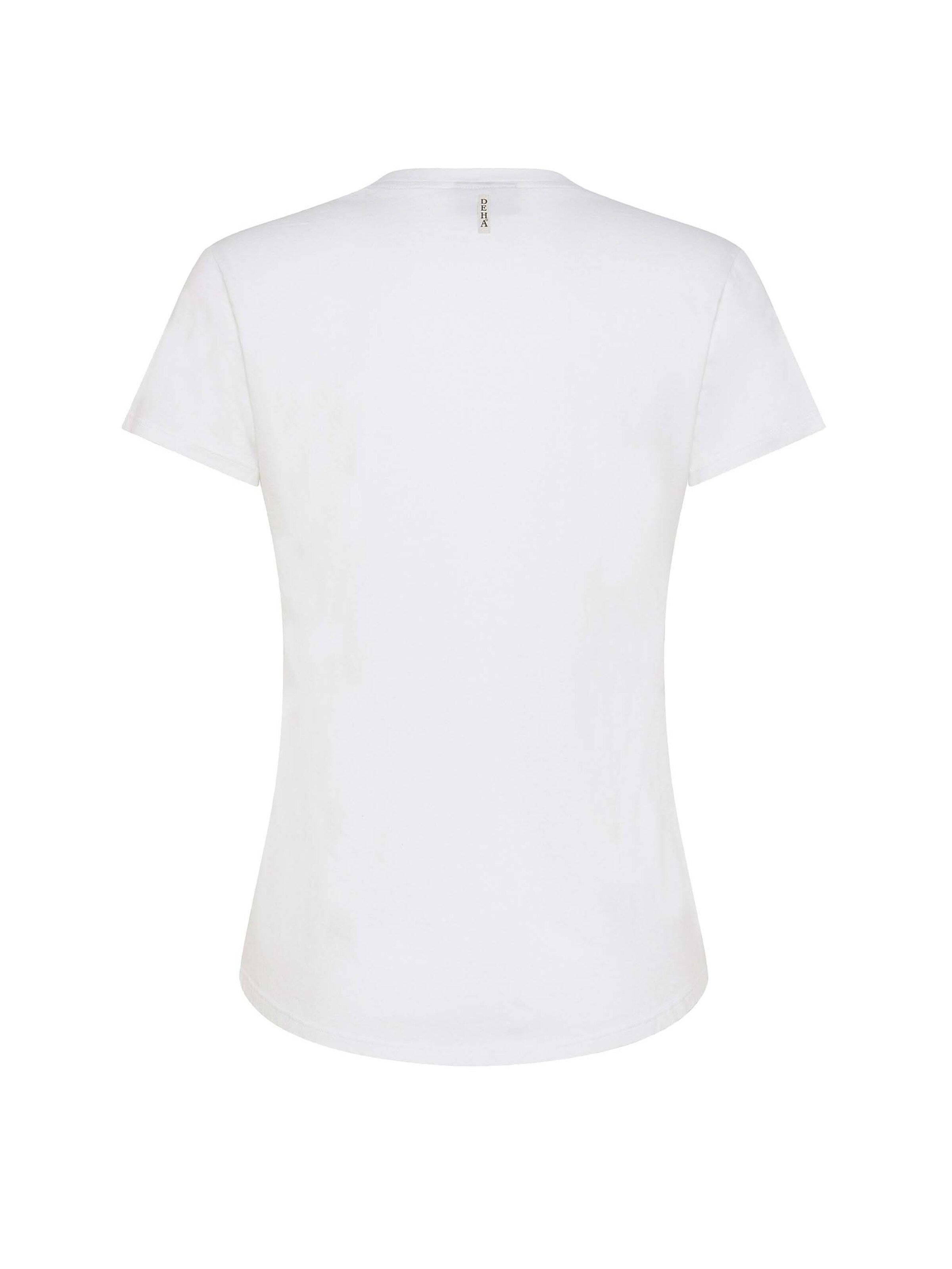 Maglietta di DEHA in bianco