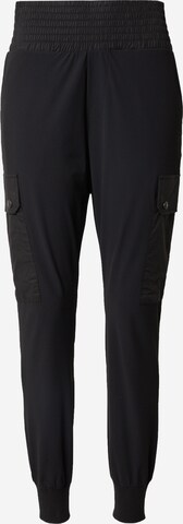 10Days Tapered Cargo trousers in Black: front