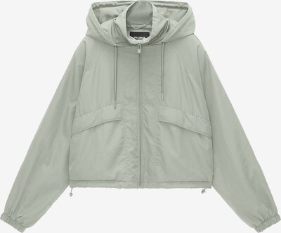 Pull&Bear Veste mi-saison en vert pastel, Vue avec produit