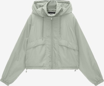 Pull&Bear Between-season jacket in Green: front