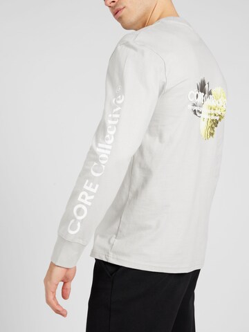 T-Shirt 'FLOWER' JACK & JONES en gris